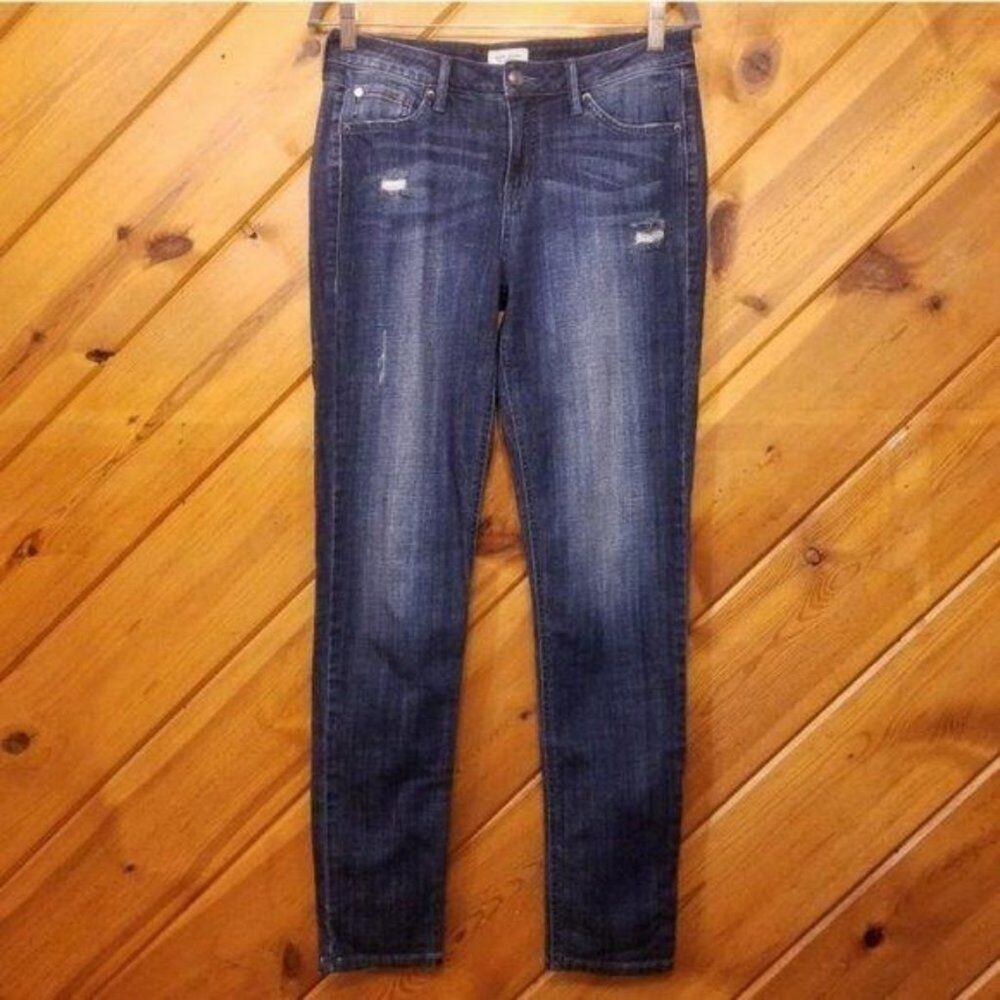 Adam Levine SkinnyJeans Size 9 / 10 Distressed Dark Wash Patriette​​